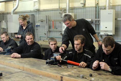 In der Handwerkskammer Flensburg findet der Unterricht der Schornsteinfeger statt