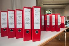 Übergabe des Planfeststellungsantrages zur Fehmarnbelt-Querung in Kiel