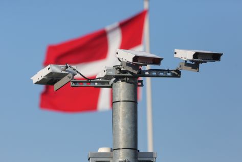 An der Deutsch-dänischen Grenze werden Kennzeichen erfasst