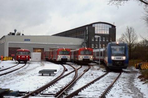 Fahrzeugflotte AKN Eisenbahn AG