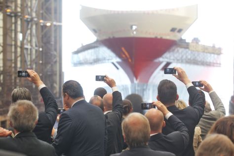 Stapellauf bei der FSG