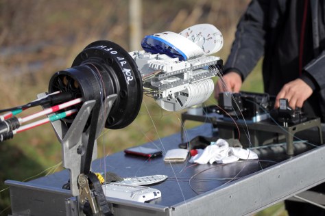 Glasfaserkabel zur Breitband-Nutzung