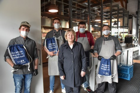 Pralinen für die SattMission der Stadtmission