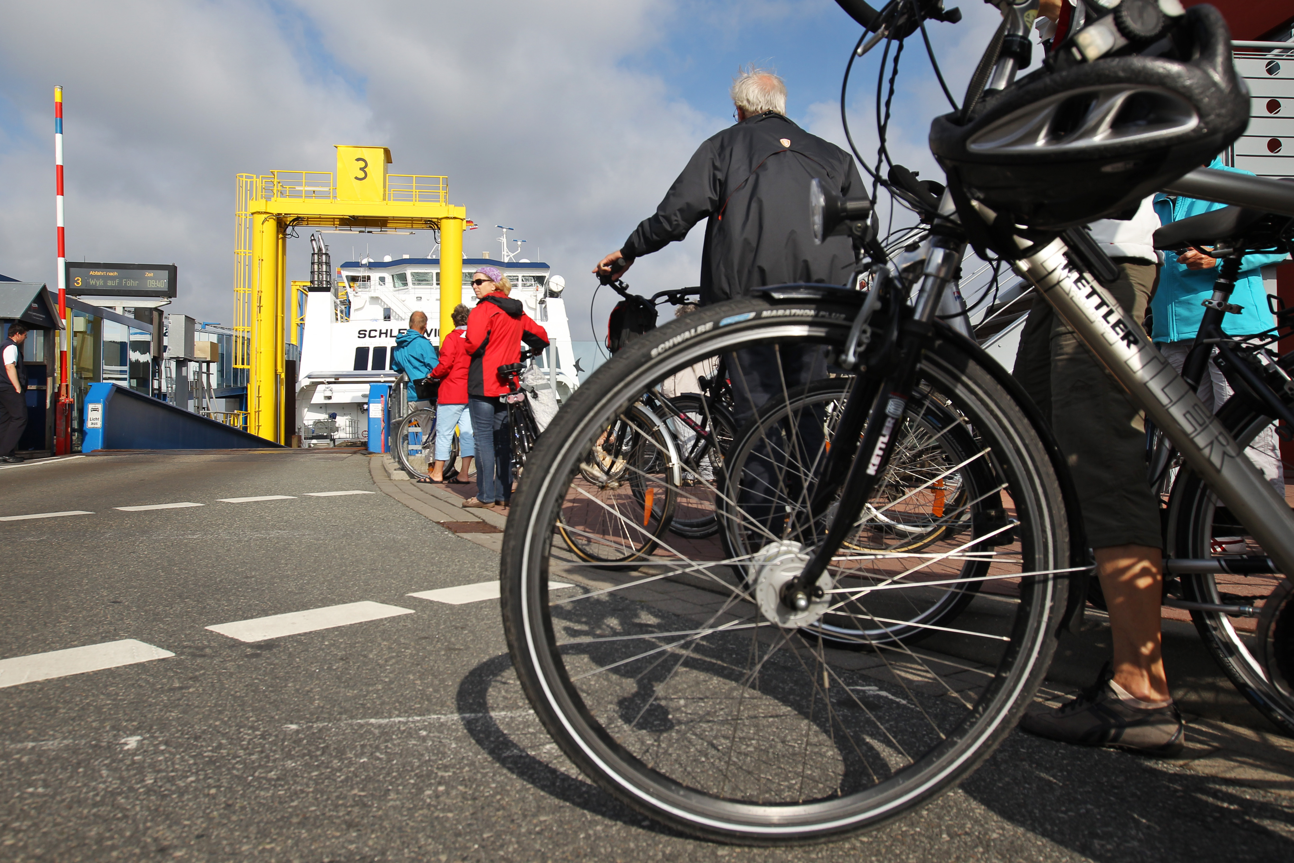 Fähre zu den Nordfriesischen Inseln